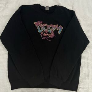 MF DOOM Crewneck Sweatshirt Size Medium